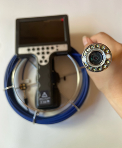 Caméra d'inspection des canalisations d'égout DVR YKP2320 de 7 pouces avec caméra à double objectif de 23 mm et compteur de mètres YKP2320 - Product Image 4