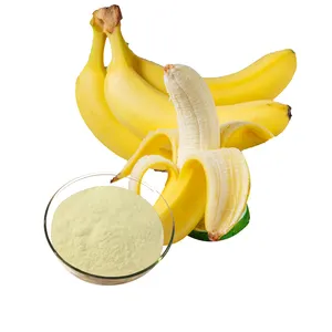 Longze Factory Supply Bulk &retail Banana Powder Makeup Fruit Extract Light Yellow Fine Powder 100 % Pure Nature Cool Dry Place