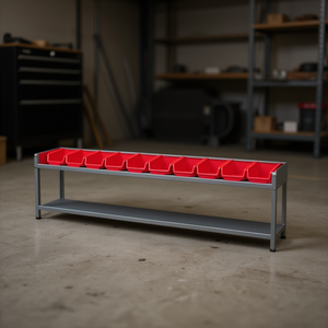 Armario de Herramientas 5003 A1 Rojo, Unidad de Almacenamiento para Organización de Taller - Product Image 3