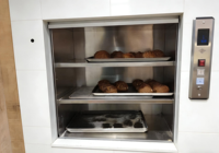 200kg Speiseaufzug mit Wärmefunktion zur Temperaturerhaltung, Hebevorrichtung für Cafeterias