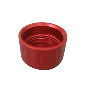 Chính xác gia công <span class=keywords><strong>CNC</strong></span> chuyển các bộ phận Anodized nắp chai tùy chỉnh tiện Knob phần - Product Image 6