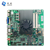 Carte mère industrielle Mini ITX 5345M 4455M 5357M, double canal DDR3, SATA3.0, VGA intégré, HD LAN, 2 ports COM