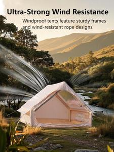 Tente de camping gonflable extérieure 4 saisons, imperméable et facile à installer avec accessoires - Product Image 6
