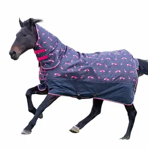 Indoor Equestrian Supplies Winter Fleece Thickened Warm Surface Wear-Resistant Oxford Cloth Pony Horse Rugs