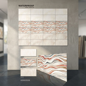 Carreaux de céramique numériques émaillés Vistaar 300x600mm, imperméables, résistants aux acides, antidérapants, 12x24 30x60cm pour la salle de bain, designer d'intérieur - Product Image 6