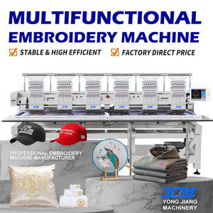 Máquina de Bordar Multifunción con Sistema de Control Dahao, Máquina de Bordar Computarizada de 6 Cabezas, Precios de Máquinas de Bordar Industriales - Product Image 2