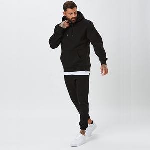 เสื้อมีฮู้ดผ้าฝ้ายออร์แกนิกสำหรับผู้ชายสำหรับทุกเพศเสื้อผ้าแนวสตรีทซิลิโคนลำลองขนาดใหญ่ - Product Image 2