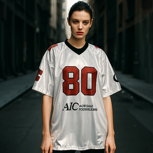 Sporty Vintage Jersey Loose Street V-Neck Striped <b>Short</b> Sleeve T-Shirt Top Fashion <b>Jacket</b> Sports Top Fashion Streetwear Top - Product Image 1