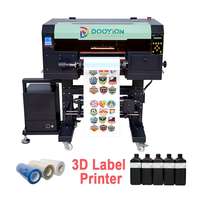 Machine de découpe d'étiquettes 3D UV DTF Dooyion Small 30*40CM à plat