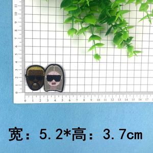 Creative Embroidery Iron on Rock Band Rap Singer Kanye Patch for Diy Decoration - Product Image 6