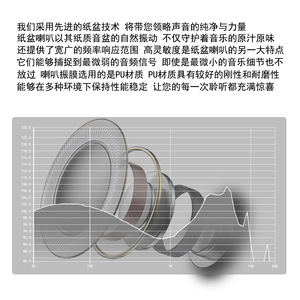 Auriculares con cable con cono de papel de 8 mm, unidad híbrida de PU, cable desmontable MMCX, audio de alta resolución para uso con teléfonos móviles. - Product Image 5