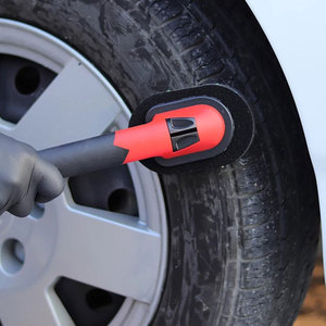 Brosse de nettoyage de roue de voiture Brosse à <span class=keywords><strong>mousse</strong></span> de lavage de voiture Brosse à <span class=keywords><strong>mousse</strong></span> de cire de pneu - Product Image 3