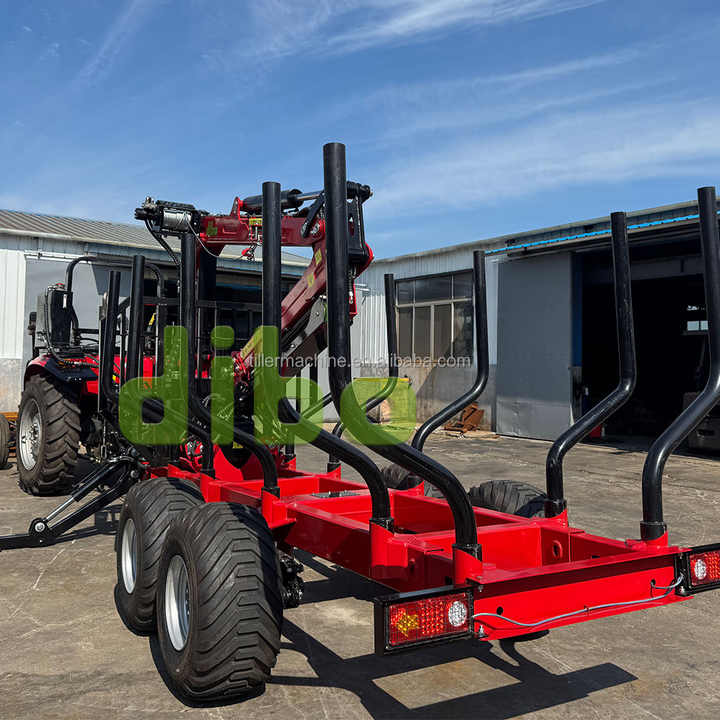 DIBO Timber Loader Crane - Efficient Wood Logging Machinery