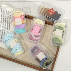 Élastiques à cheveux hautement élastiques et non-abrasifs <span class=keywords><strong>pour</strong></span> chignons, accessoires capillaires haut de gamme <span class=keywords><strong>pour</strong></span> filles, cadeau - Product Image 2