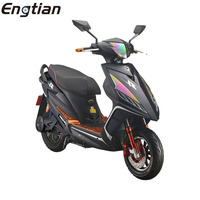 Moped électrique Engtian haute vitesse, puissant, deux places, deux roues, certifié CE, scooter économique, moto électrique
