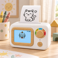 Xprinter MK1 Mini Smart Pembuat Stiker Aktif Suara untuk Anak-anak, Mainan Kreatif, Hadiah