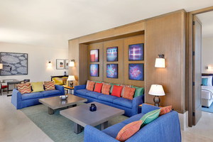 Fabricante de Muebles para Apartamentos de Hotel de 5 Estrellas a Medida, Detalles de Piedra y Metal de Grado Contratual, Equipamiento de Habitaciones Residenciales - Product Image 6