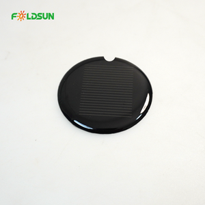 Monokristallijne PERC zonnecellen op maat gemaakte ronde diameter 45mm/68mm/99mm epoxyhars druppels 23% efficiëntie zonne-minipaneel - Product Image 2