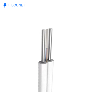 Câble à fibres optiques plat, prix de gros d'usine, câble à fibres optiques extérieur FTTH, 1, 2, 4 cœurs, 1 km, 2 km, câble de descente - Product Image 4