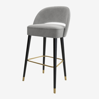 Tabourets de bar de cuisine de style nouveau, chaises de bar modernes personnalisées, vente en gros de tabourets de bar