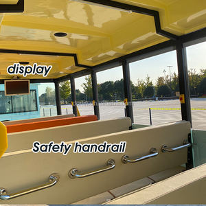 ODM 50 sièges pneumatique semi-fermé chariot City Train Tour touristique touristique Train fabricant - Product Image 3