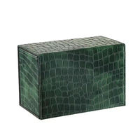 Boîtes à cartes en cuir Boîte de jeu de cartes Boîte de rangement de cartes à jouer à fermeture magnétique personnalisée