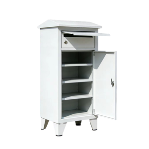 Layanan OEM Pengiriman Cepat untuk Kotak Surat Paket Pengiriman dengan Akses Depan, Berbahan Baja, Dilapisi Powder Coating, dan Opsional Kustomisasi - Product Image 4