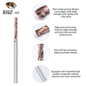 Nhà Máy Trực Tiếp 3D Tiêu Chuẩn <span class=keywords><strong>Carbide</strong></span> <span class=keywords><strong>Twist</strong></span> Khoan <span class=keywords><strong>Bit</strong></span> Alcrn + Cho Chế Biến Kim Loại <span class=keywords><strong>CNC</strong></span> <span class=keywords><strong>Router</strong></span> Tương Thích Cho Thép Không Gỉ - Product Image 3