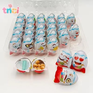 Œuf Surprise Chocolat Personnalisé Délicieux et Très Vendu avec Biscuits et Jouet Surprise - Product Image 1