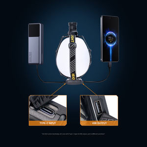 Dual Light Source LED Headlight USB Rechargeable High Power Head Torch Waterproof Outdoor Camping and Hunting Tactical <strong>Headlamp</strong> - Product Image 5