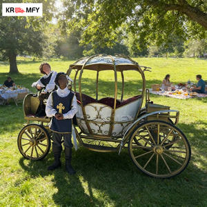 Carruaje Eléctrico Clásico de Lujo para Bodas y Turismo, Material de Hierro, 150-250hp - Product Image 4