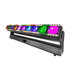 Barre de lumière LED RVBW à tête mobile pour scène, éclairage DMX512 pour DJ, soirées et événements - Product Image 1