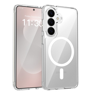 Funda Magnética Transparente Antigolpes para Teléfono Móvil, de PC y TPU de 1.5MM, para Samsung Galaxy S26, S26 Plus, S26 Ultra, Venta al Por Mayor de Fábrica - Product Image 1