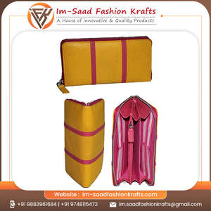 Wholesale Ladies Genuine Leather <b>Small</b> Clutch <b>Wallet</b> Landscape Design Long Zipper Purse Card Cash Holder Style for Office - Product Image 5