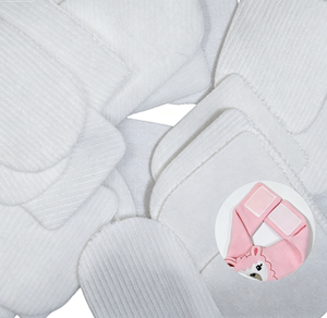 Bande auto-agrippante ultra-fine et douce, écologique, en polaire douce pour bébé, avec adhésif puissant pour vêtements - Product Image 3