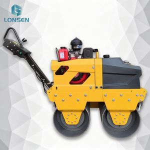 VR650 <b>Mini</b> Vibratory Roller for Asphalt Pavement Repair 540kg Lightweight - Product Image 2