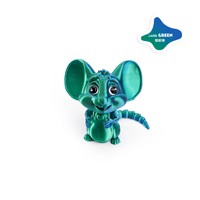 Jouet Dragon Arc-en-ciel à Grandes Oreilles Imprimé en 3D, Figurine Articulée Anti-stress, Adorable Ornement de Bureau Animalier, Matériau PLA Durable, Cadeau d'Anniversaire pour Enfants