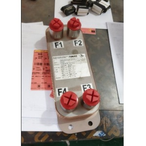 Échangeur de chaleur à plaques Funke en cuivre pour application de chauffage de l'eau 20 kg - Product Image 3