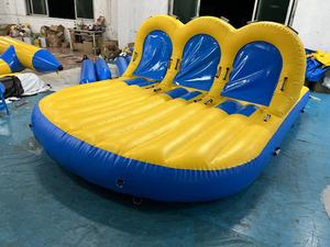 Wholesale 4-6 Riders Bandwagon Towable Tube for Boating <b>Inflatable</b> Towable Water Tube Sports - Product Image 6