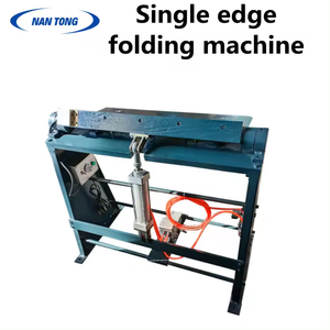 Pneumatic Single Folding & Crimping Machine <b>Paper</b> <b>Processing</b> <b>Machinery</b> for Wrapping Single Folding Machine Crimping Machine - Product Image 2