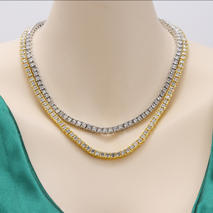 Colar Choker Hiphop de Ouro 18k com Zircônias e Diamantes CZ para Homens - Product Image 3