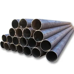 Hot Sale Welded Spiral Welded Polyethylene Coated Large Diameter Api 5l X52 Tubular Carbon Steel Pipe For Hydraulic Application