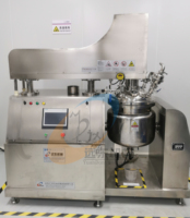Émulsifiant homogénéisateur sous vide hydraulique YuanDong 50L 100L 150L pour la fabrication de crèmes, lotions et gels nettoyants pour le visage