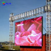 Haute résolution rapide assembler le panneau d'affichage mené extérieur de location P2.9 P3.9 P4.8mm a mené l'affichage à LED Commercial de mur d'écran pour l'événement