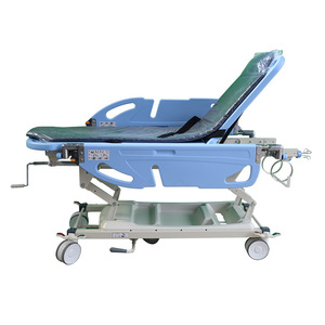 Cama de Enfermería Manual con Plataforma Elevadora y de Transporte, Versátil para Pacientes Ancianos y Enfermos - Product Image 3