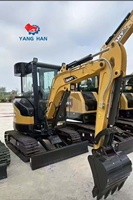 Nouvelle mini-excavatrice sur chenilles SANY 26U de 2,5 tonnes, option cabine ou cabine ouverte