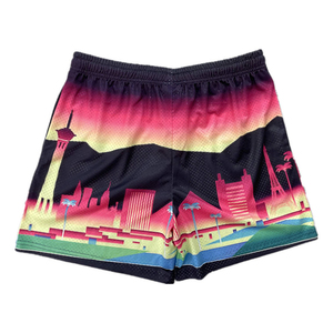 Shorts de Playa Personalizados de Secado Rápido, Pantalones de Natación con Sublimación Personalizada, Cintura Elástica, Estilo Bermuda para Hombre - Product Image 2
