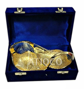 Plateau de style unique Plateau élégant et tendance Polyvalent Premium Quality Gold Silver Plated Sand Casted Dry Fruit & Candy Bowl - Product Image 1