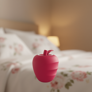 Jouet sexuel vibrant féminin Second Tides, alimentation USB, silicone+ABS, silencieux, rouge cyan, fonction de léchage de langue et de vibration - Product Image 2