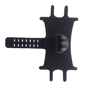 360 Rotation Réglable Silicone Moteur Vélo de Montagne Support <span class=keywords><strong>Smartphone</strong></span> Support de Téléphone Portable - Product Image 1